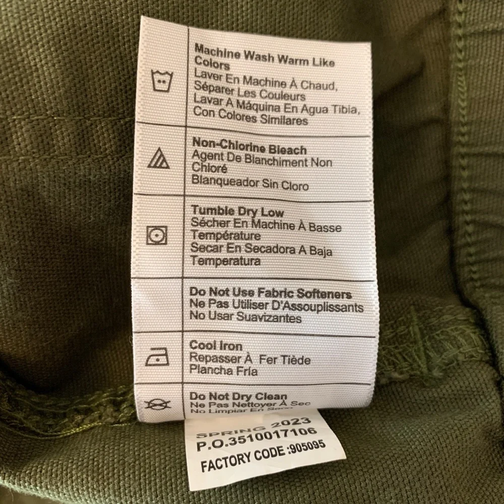 NWT Carhartt Rugged Flex Relaxed Fit Green Canvas Work Short - Picture 8 of 9
